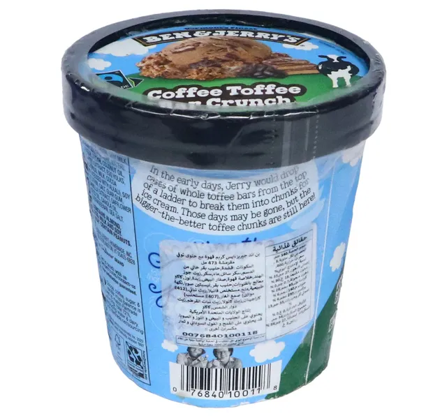 Ben Jerry S Coffee Toffee Bar Crunch 473 Ml