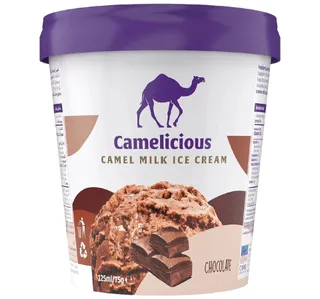 Camelicious Chocolate Camel Milk Ice Cream 125 Ml