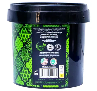 Jardin D Oleane Moroccan Black Soap with Olive Oil 500 g