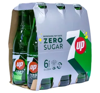 7Up Zero Sugar 6 x 250 ml