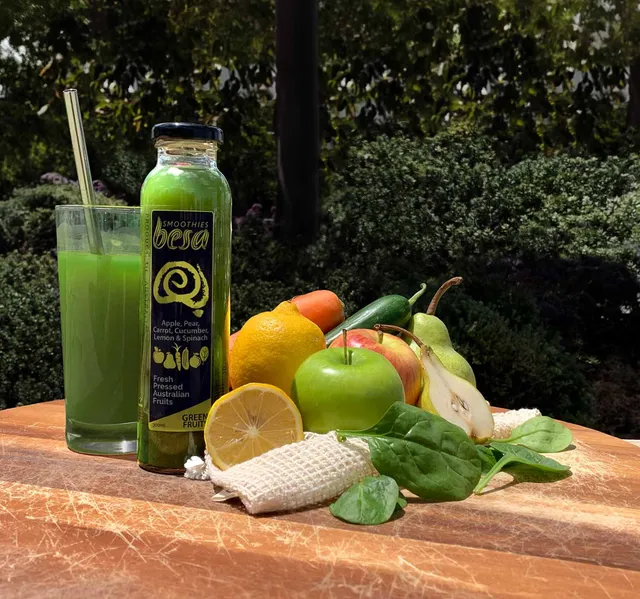 Besa Fresh Pressed Australian Fruits Green Fruits Smoothies 310 ml
