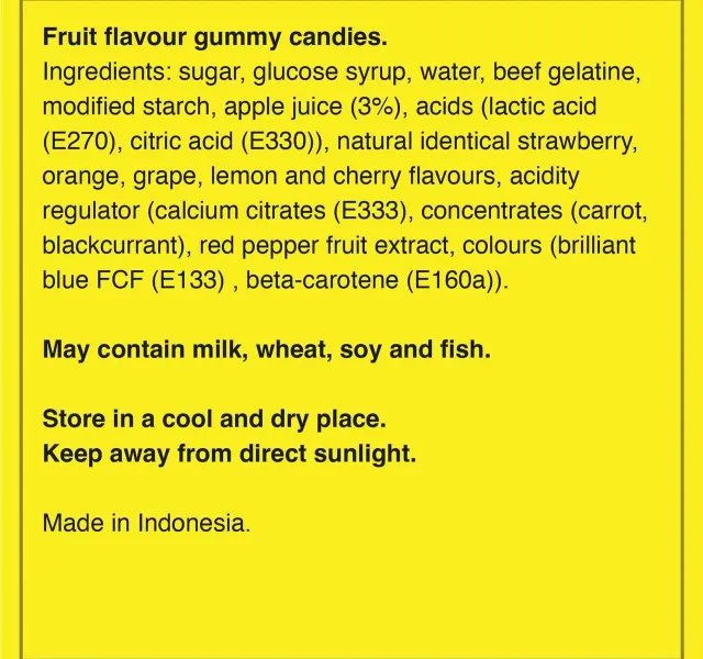 Chupa Chups Crawlers Sour Jelly 90 G