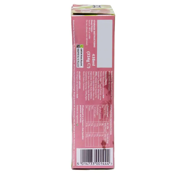 Ice King Strawberry Splits 6 pcs 438 ml