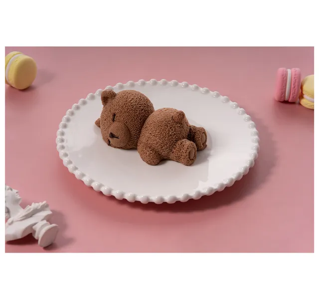 Fulan Sweet Bear Shaped Chocolate Raspberry Cake 90 G