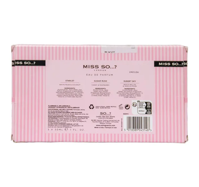 Miss So Elegance Edp 3 X 30 Ml