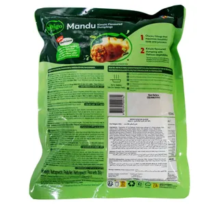 Bibigo ماندو نباتي بنكهة الكيمتشي 350 g