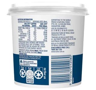 Bulla Sour Cream 400 Ml