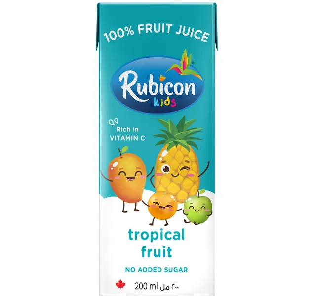 Rubicon Kids Tropical Fruit Juicer 200 Ml