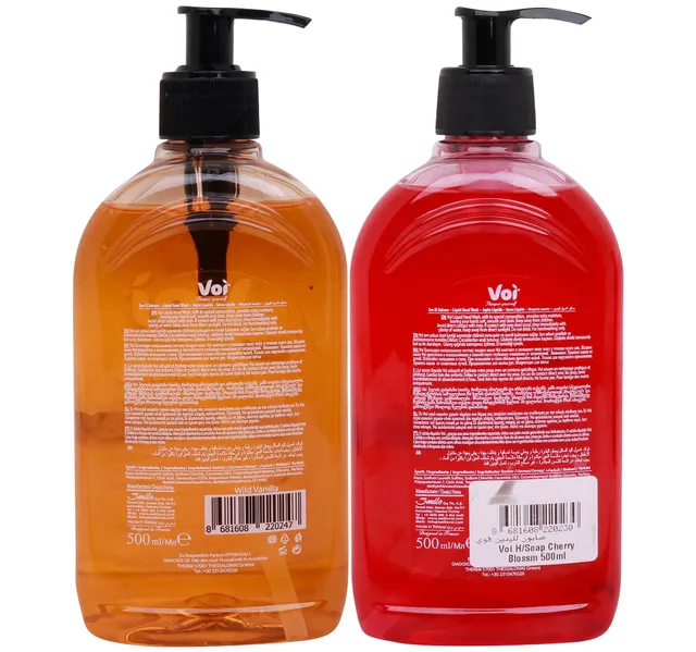 Voi Moisturising Hand Soap Wild Vanilla 500 Ml Cherry Blossom 500 Ml