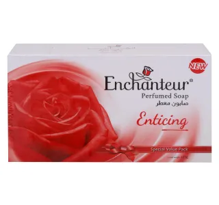 Enchanteur Enticing Perfumed Soap Value Pack 3 x 125 g