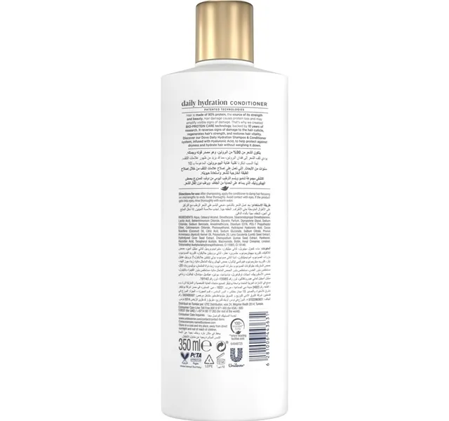 Dove Hyaluronic Acid Daily Hydration Conditoner 350 Ml