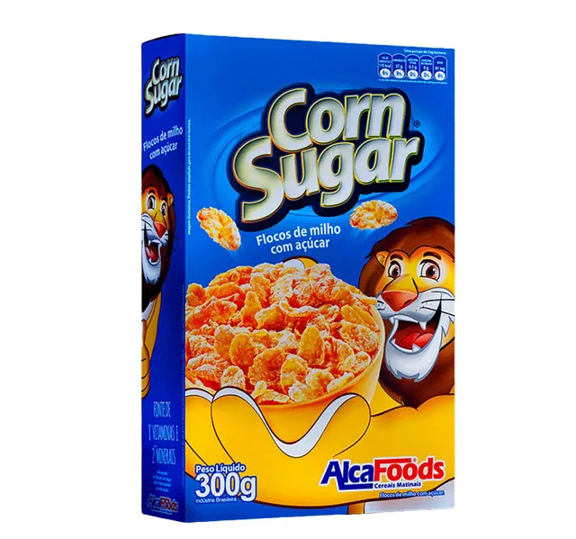 الكا فودز كورن سوجر كورن فليكس 300 G