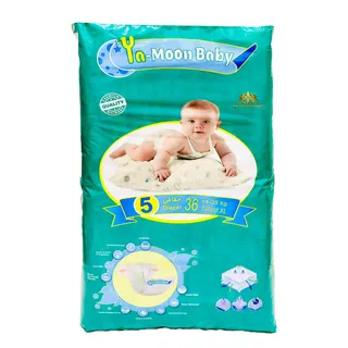 Ya-Moon Baby Diaper Size 5 Junior XL 14-25kg 36 pcs