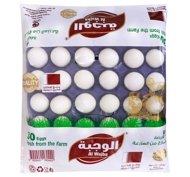 Al Wajba White Eggs Qatar 30 Pcs
