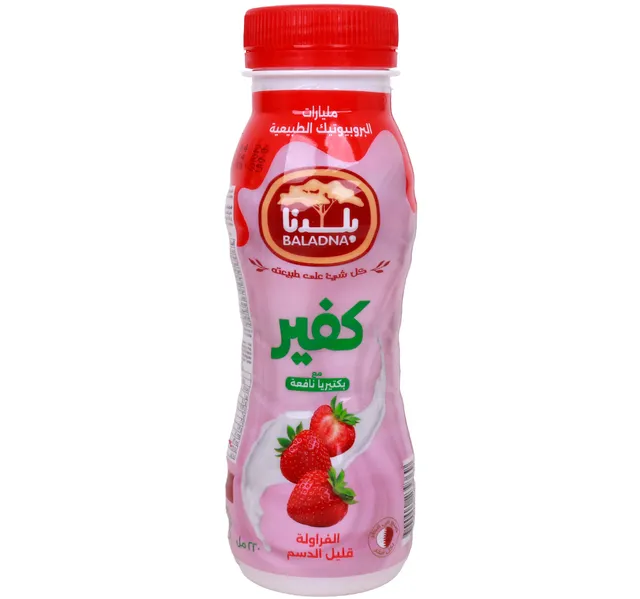 Baladna Low Fat Strawberry Kefir 220 ml