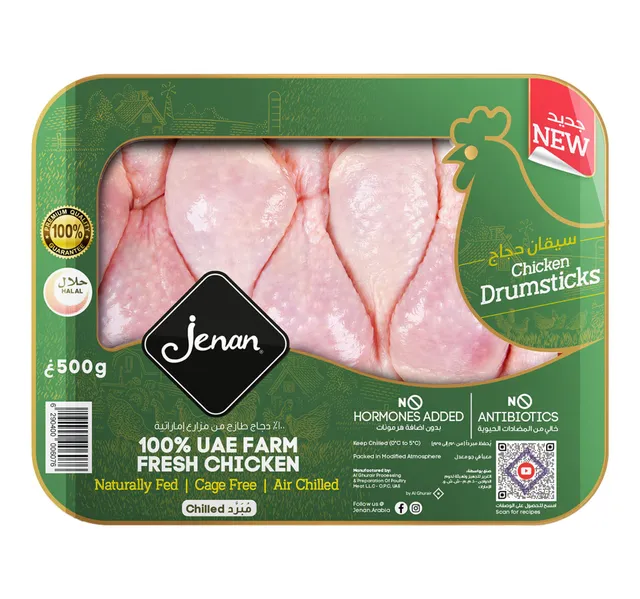 Jenan Fresh Chicken Drumsticks 500 G
