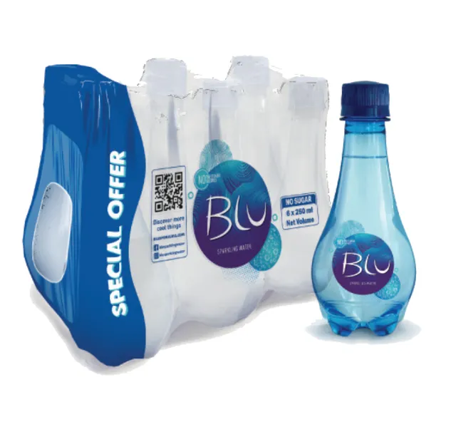 بلو نو شوجر سباركلينج ووتر فاليو باك 6 x 250 ml