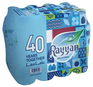 Rayyan Natural Mineral Water 12 x 500 ml