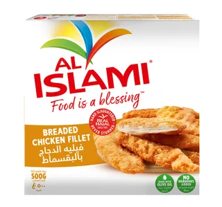 Al Islami Breaded Chicken Fillet 500 g