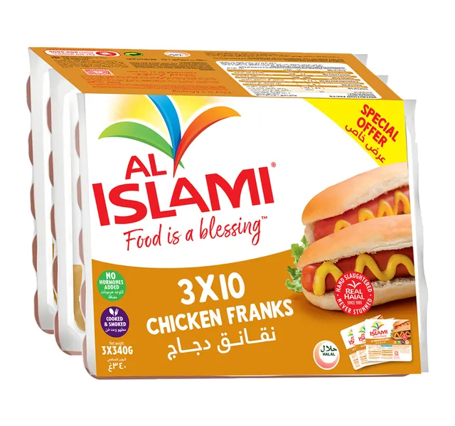 Al Islami Chicken Franks 3 340 G