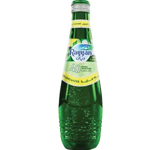 Rayyan Sparkling Water Glass Bottle Natural Lemon 250 Ml