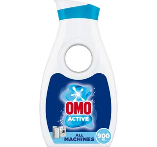 Omo Laundry Liquid Detergent Active 900 Ml