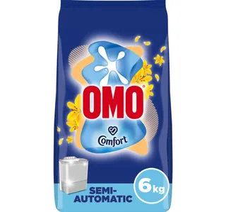 Omo Semi Automatic Laundry Detergent Powder Touch Of Comfort 6 Kg
