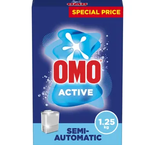 Omo Semi Automatic Powder Laundry Detergent Active 1 25 Kg