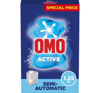 Omo Semi Automatic Powder Laundry Detergent Active 1 25 Kg