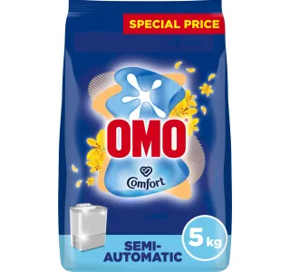 Omo Semi Automatic Laundry Detergent Powder Touch Of Comfort 5 Kg