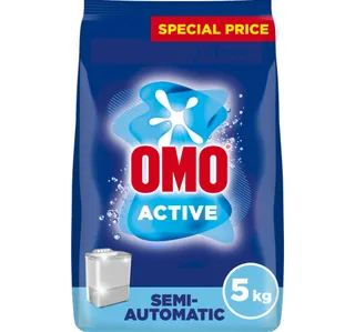 Omo Semi Automatic Laundry Washing Powder Active 5 Kg
