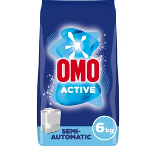 Omo Semi Automatic Powder Laundry Detergent Active 6 Kg