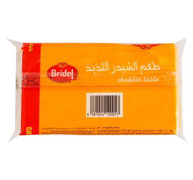 Bridel Sliced Cheddar Cheese Value Pack 800 g