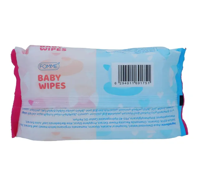 Fomme Baby Wipes 80 Pcs