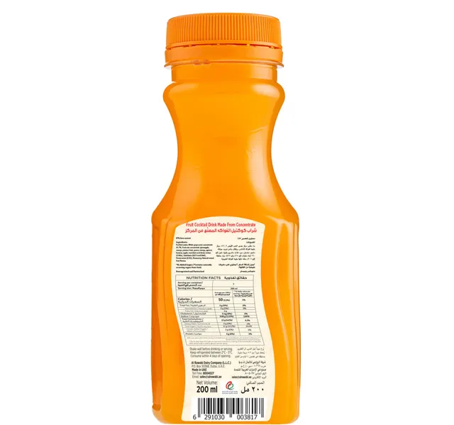 Al Rawabi Fruit Cocktail Juice 200 Ml