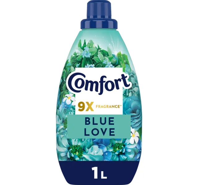 Comfort Concentrate Fabric Softener Blue Love 1 Litres