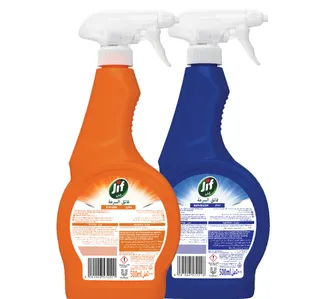 Jif Ultra Fast Cleaner Spray For Bathroom Kitchen 2 X 500 Ml