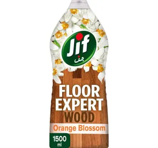 Jif Concentrated Floor Expert Wood With Orange Blossom Scent 1 5 Litres