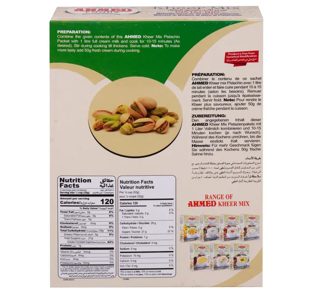 Ahmed Foods Pistachio Kheer Mix 160 G