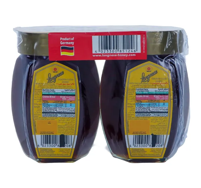 لانجيز جولدن كلير هوني فاليو باك 2 x 375 g