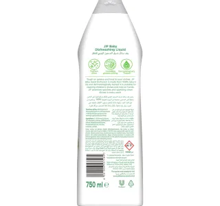 Jif Baby Dishwashing Liquid Mild On Hands Aloe Vera Mineral Salt 750 Ml