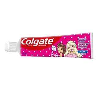 Colgate Kids Girls Fluoride Toothpaste 6 Barbie 50 Ml
