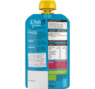 Ella S Kitchen Organic Super Smooth Bananas And Coconut Puree From 4 Months Baby Food 120 G