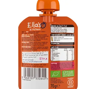 Ella S Kitchen Organic Mangoes Baby Food 70 G