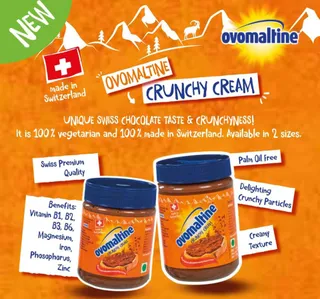 Ovomaltine Crunchy Cream Choco Spread 380 g