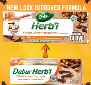 Dabur Herbal Cavity Protection Clove Toothpaste 150 G