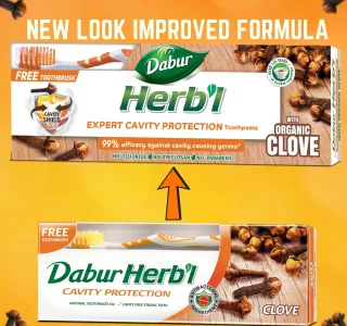 Dabur Herbal Cavity Protection Clove Toothpaste 150 g