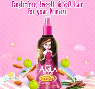Dabur Amla Nourishing Kids Detangler Hair Oil With Olive Almond 200 Ml