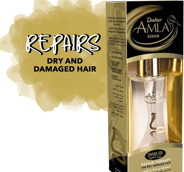 Dabur Amla Hair Serum Snake Oil Repair Therapy 50 ml
