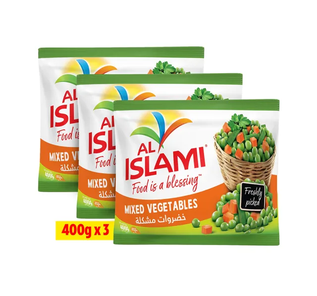 Al Islami Mixed Vegetables Value Pack 3 X 400 G